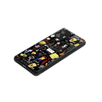 black aesthetic collage back phone cover | glass case for nothing phone 2