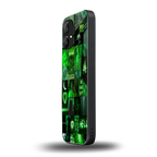 black green aesthetic collage back phone cover | glass case for nothing phone 1
