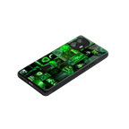 black green aesthetic collage back phone cover | glass case for nothing phone 2