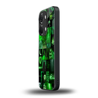 black green aesthetic collage back phone cover | glass case for oneplus nord 3