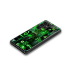black green aesthetic collage back phone cover | glass case for samsung galaxy s25 ultra