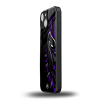 black panther superhero back phone cover | glass case for iphone 13 mini