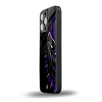 black panther superhero back phone cover | glass case for iphone 13 pro max