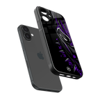 black panther superhero back phone cover | glass case for iphone 16