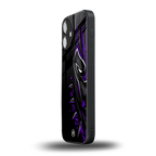 black panther superhero back phone cover | glass case for iphone 16