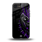 black panther superhero back phone cover | glass case for iphone 16e