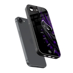 black panther superhero back phone cover | glass case for iphone 16e