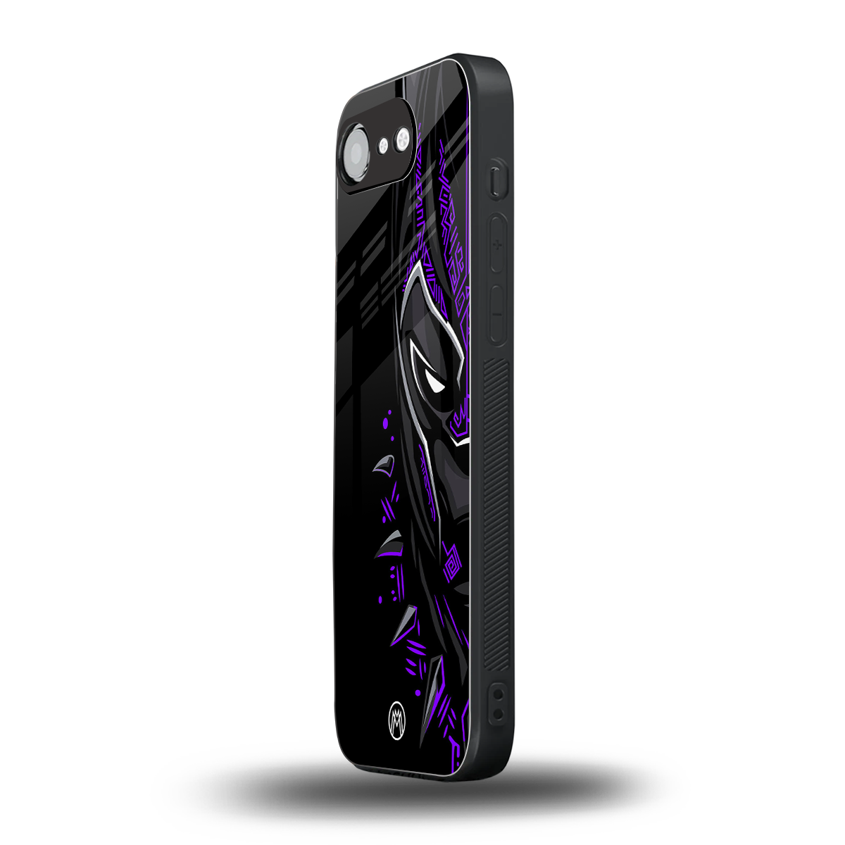 black panther superhero back phone cover | glass case for iphone 16e