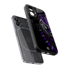 black panther superhero back phone cover | glass case for nothing phone 1
