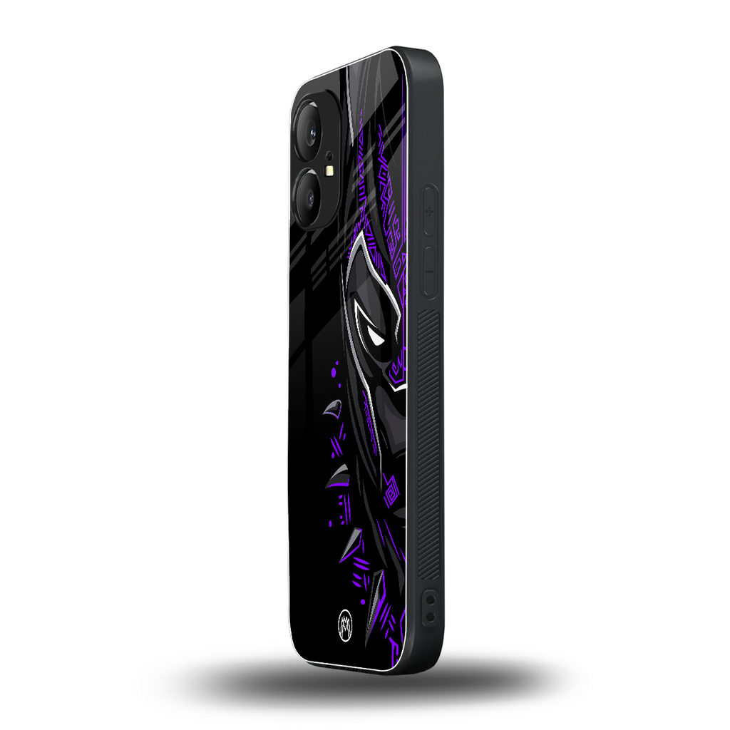 black panther superhero back phone cover | glass case for nothing phone 1