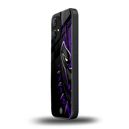 black panther superhero back phone cover | glass case for nothing phone 1