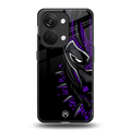 black panther superhero back phone cover | glass case for oneplus nord 3