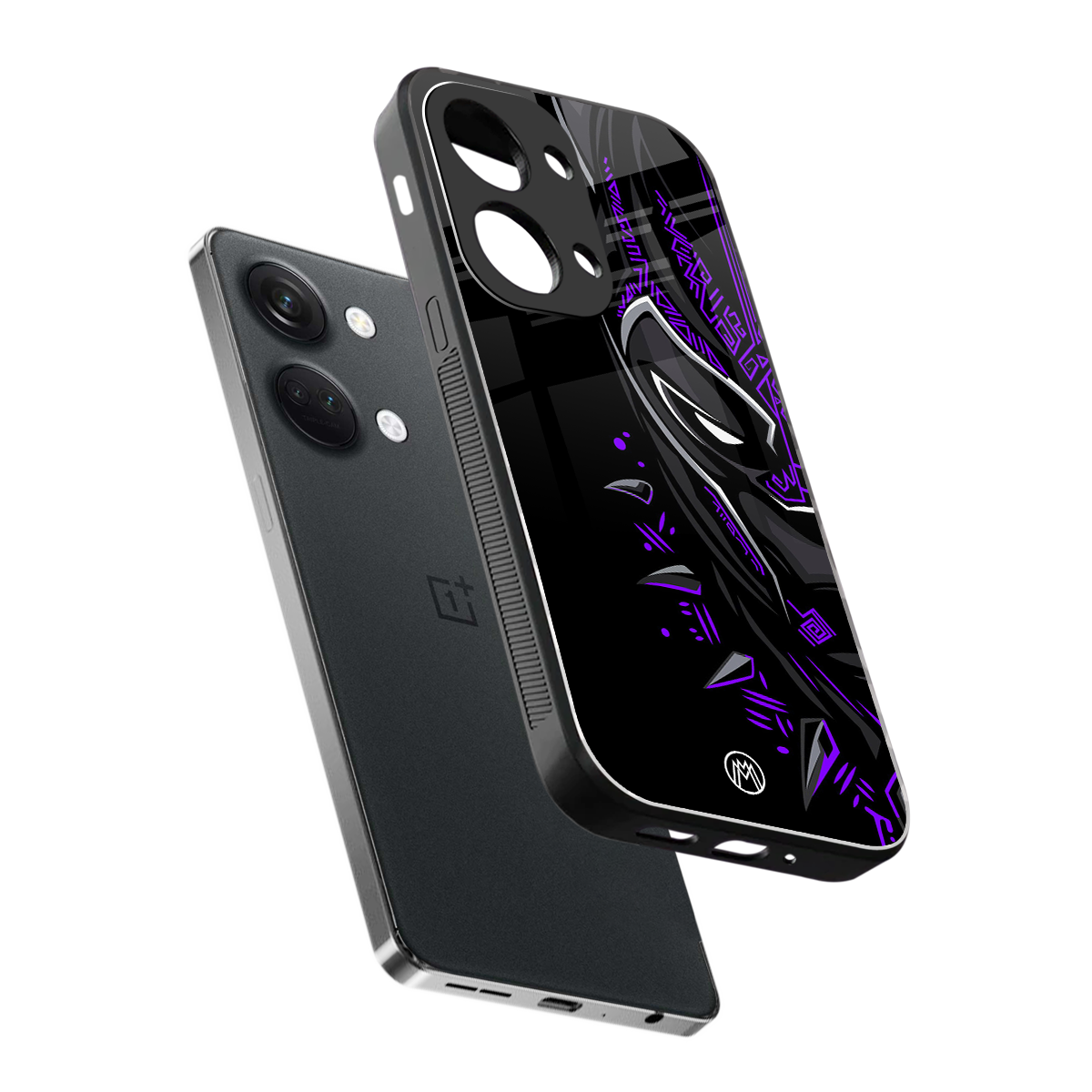 black panther superhero back phone cover | glass case for oneplus nord 3