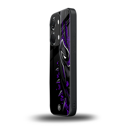 black panther superhero back phone cover | glass case for oneplus nord 3