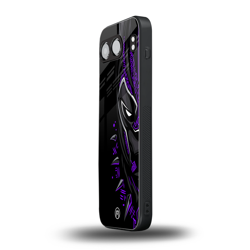 black panther superhero back phone cover | glass case for oneplus nord 4