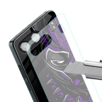 black panther superhero back phone cover | glass case for oneplus nord 4