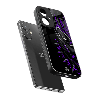 black panther superhero back phone cover | glass case for oneplus nord ce 3
