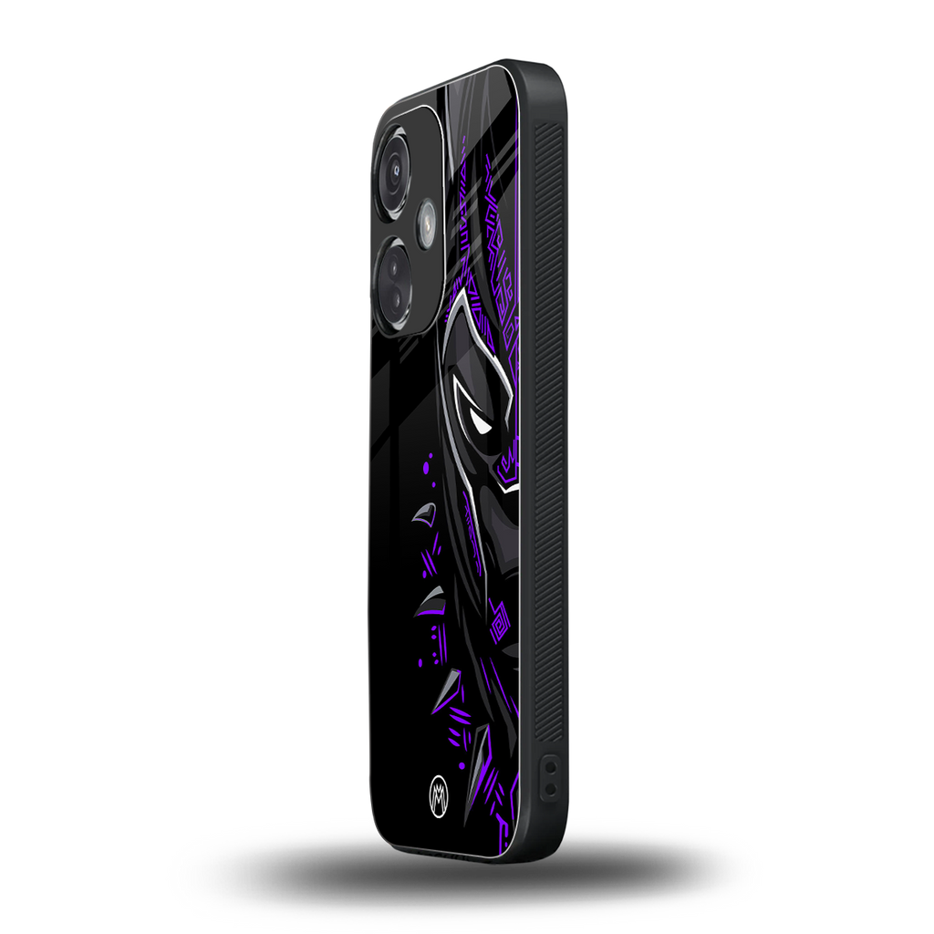 black panther superhero back phone cover | glass case for oneplus nord ce 3