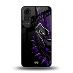 black panther superhero back phone cover | glass case for oneplus nord ce 4 lite