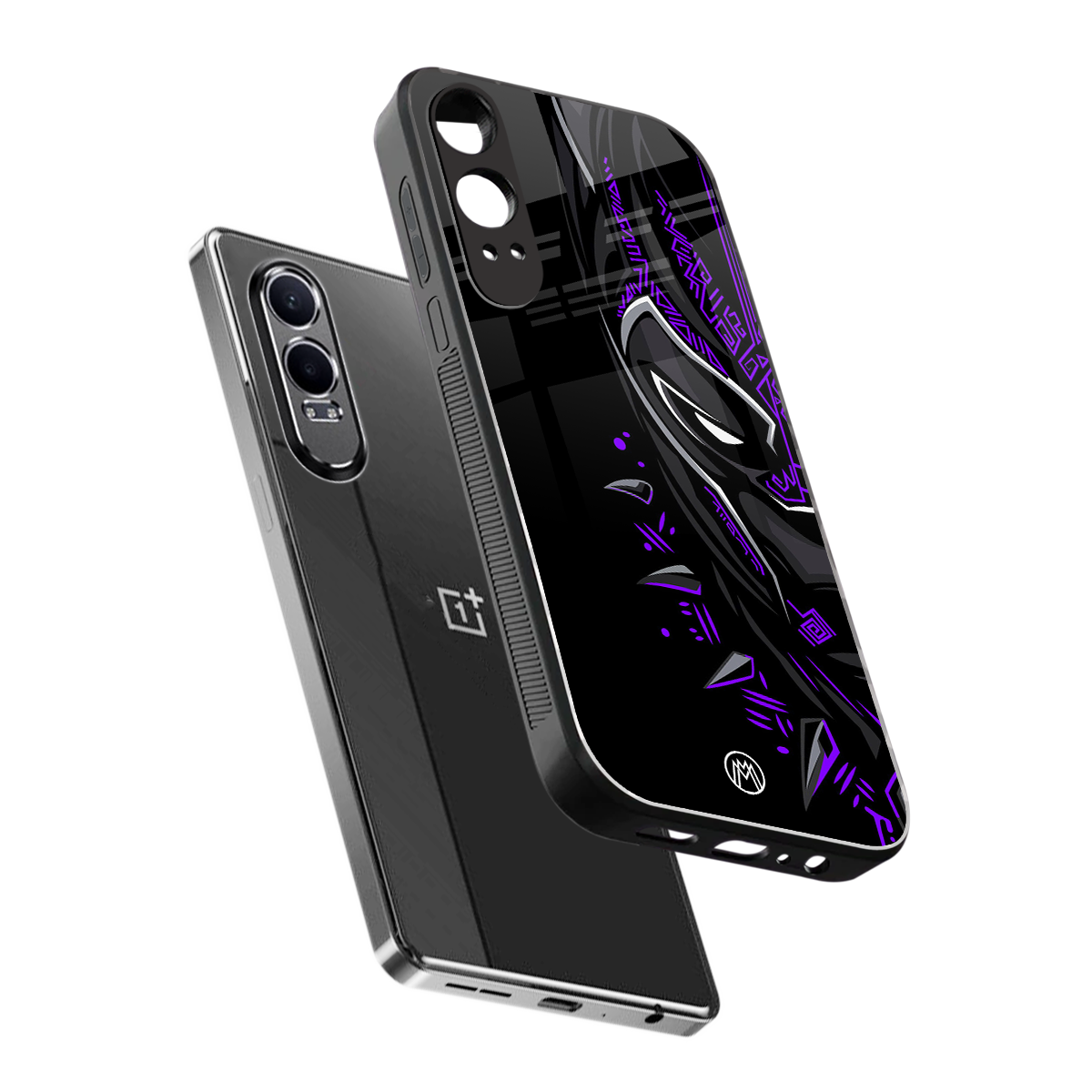 black panther superhero back phone cover | glass case for oneplus nord ce 4 lite