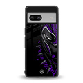black panther superhero back phone cover | glass case for Google Pixel 7