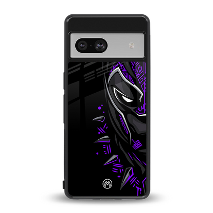 black panther superhero back phone cover | glass case for Google Pixel 7
