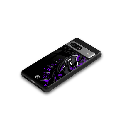black panther superhero back phone cover | glass case for Google Pixel 7