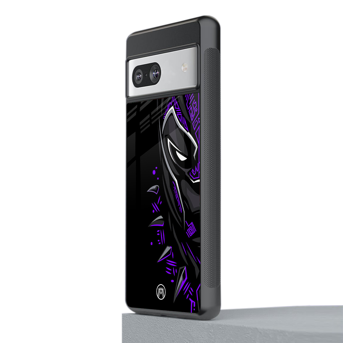black panther superhero back phone cover | glass case for Google Pixel 7