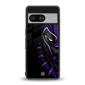 black panther superhero back phone cover | glass case for Google Pixel 8