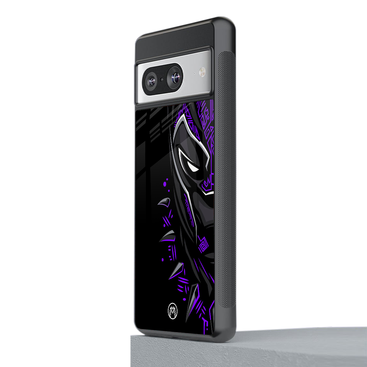 black panther superhero back phone cover | glass case for Google Pixel 8