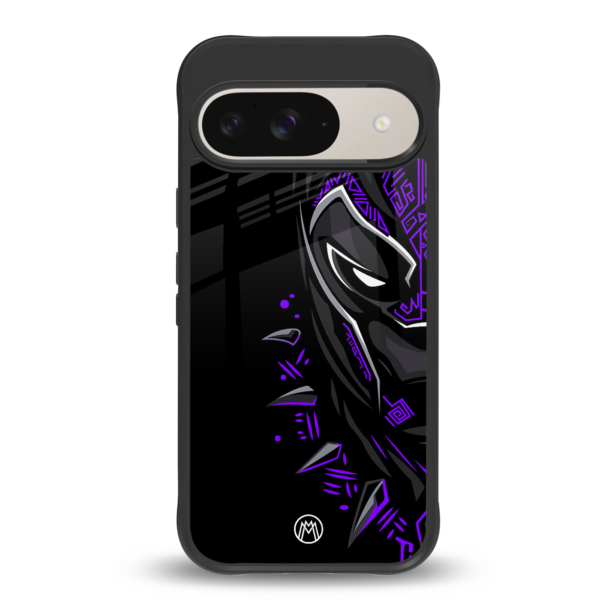 black panther superhero back phone cover | glass case for google pixel 9