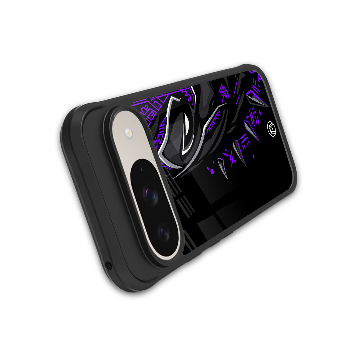 black panther superhero back phone cover | glass case for google pixel 9