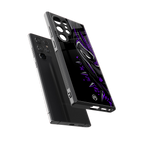 black panther superhero back phone cover | glass case for samsung galaxy s23 ultra