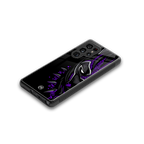 black panther superhero back phone cover | glass case for samsung galaxy s25 ultra