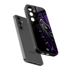 black panther superhero back phone cover | glass case for samsung galaxy s23 fe