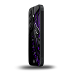 black panther superhero back phone cover | glass case for samsung galaxy s24 plus