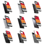 Durable Glass Back Mobile Case for iPhone, Samsung, OnePlus, Google Pixel, Redmi, Vivo, Oppo
