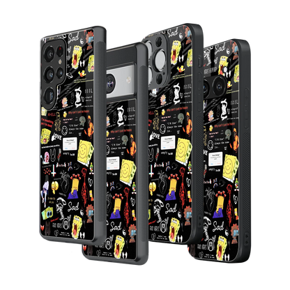 Stylish Glass Back Case for All Smartphones – iPhone, Samsung, OnePlus, Pixel, Redmi, Oppo, Vivo, Motorola