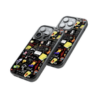 Protective Glass Back Phone Case Compatible with iPhone, Samsung, OnePlus, Pixel & More