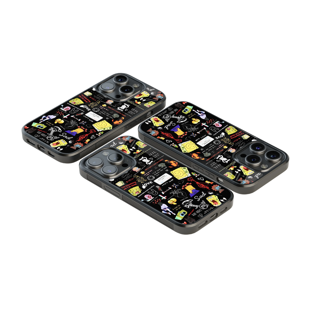 Luxury Glass Back Mobile Cover for iPhone, Samsung Galaxy, OnePlus, Pixel, Redmi & More