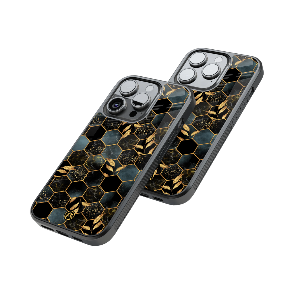 Protective Glass Back Phone Case Compatible with iPhone, Samsung, OnePlus, Pixel & More