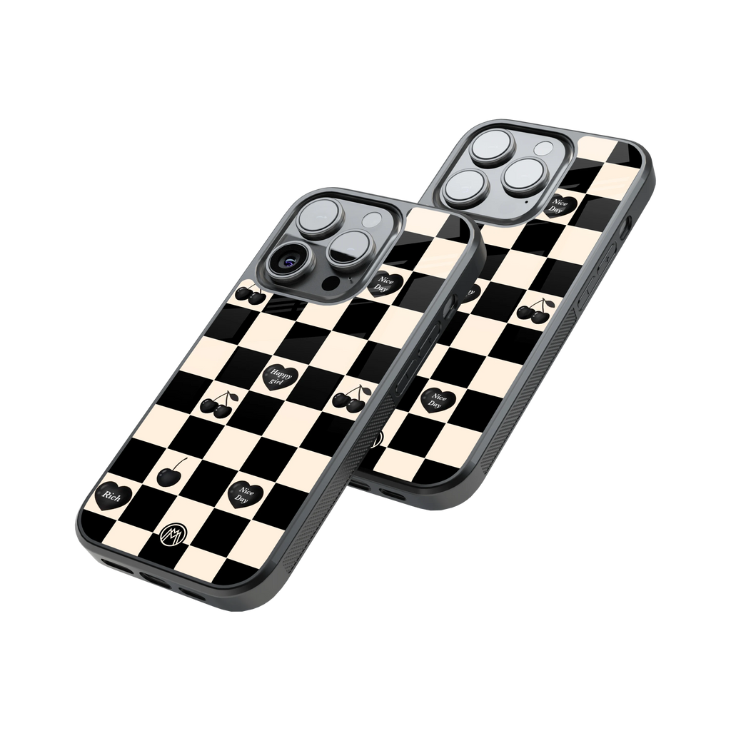 Protective Glass Back Phone Case Compatible with iPhone, Samsung, OnePlus, Pixel & More