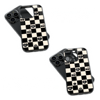 Trendy Glass Back Mobile Case for iPhone, Samsung, Redmi, OnePlus, Google Pixel, Motorola