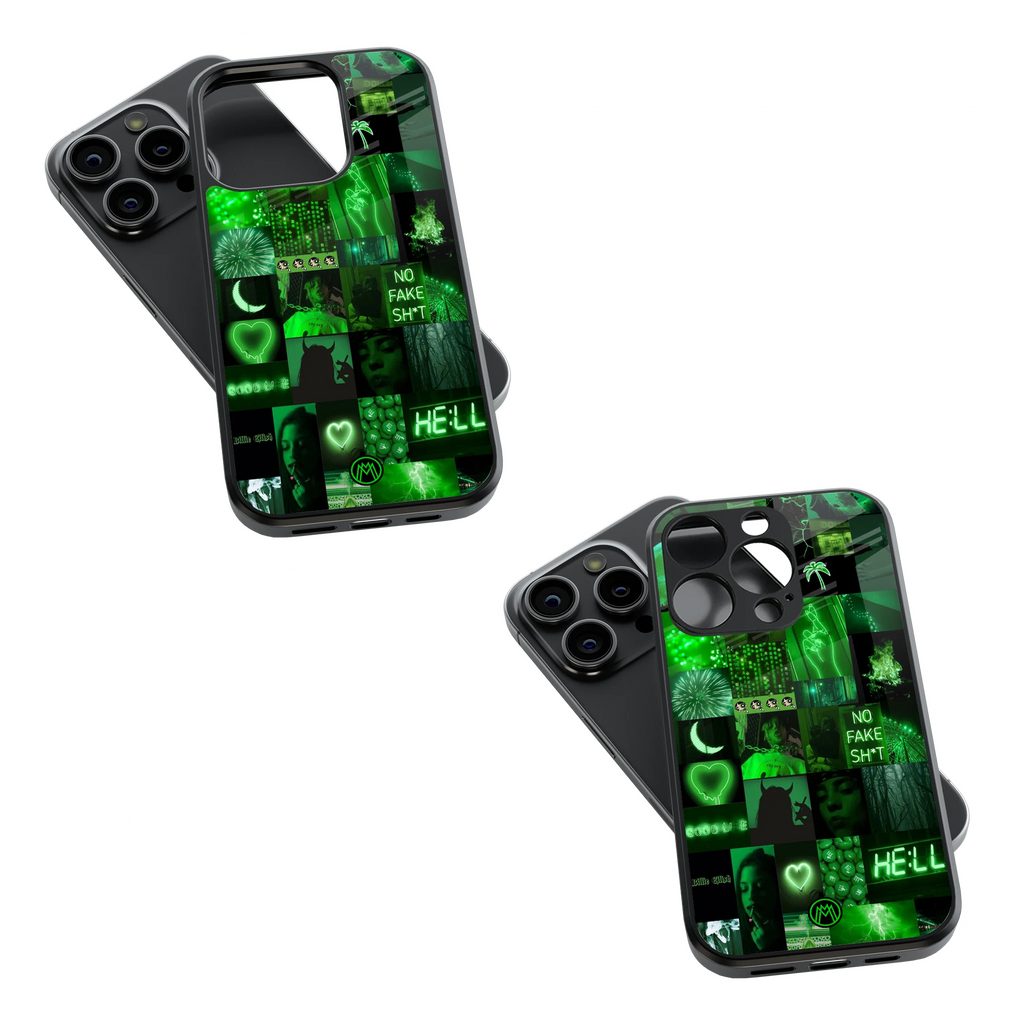 Trendy Glass Back Mobile Case for iPhone, Samsung, Redmi, OnePlus, Google Pixel, Motorola