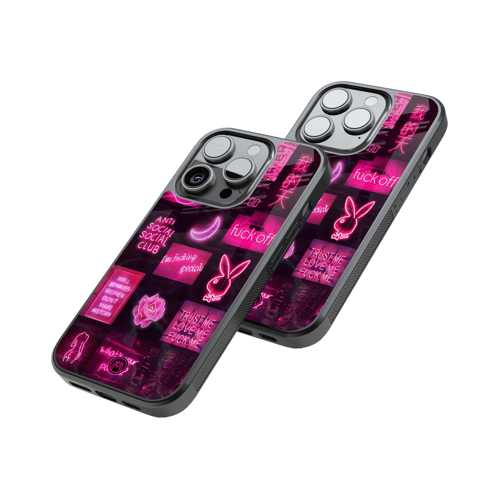 Protective Glass Back Phone Case Compatible with iPhone, Samsung, OnePlus, Pixel & More