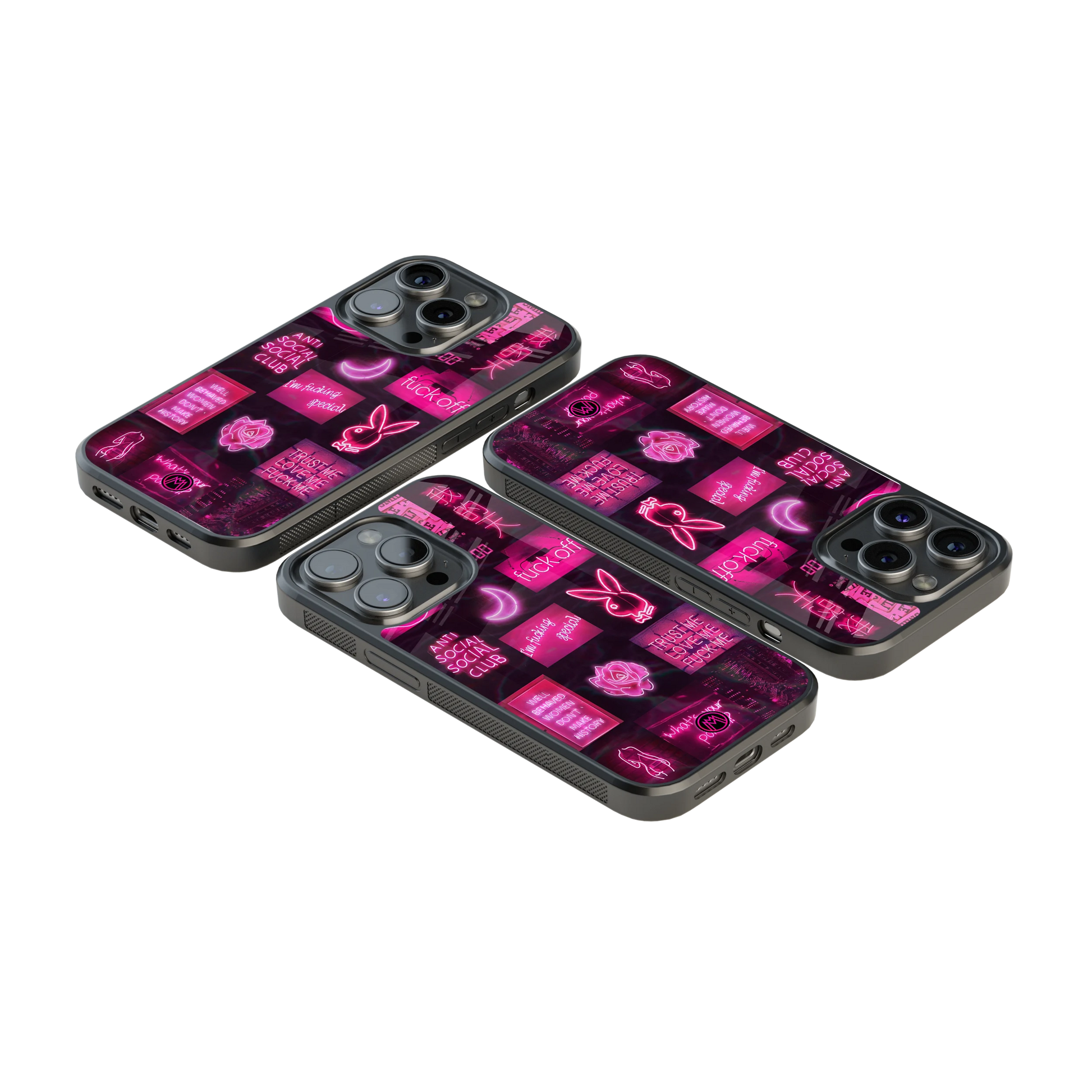 Luxury Glass Back Mobile Cover for iPhone, Samsung Galaxy, OnePlus, Pixel, Redmi & More
