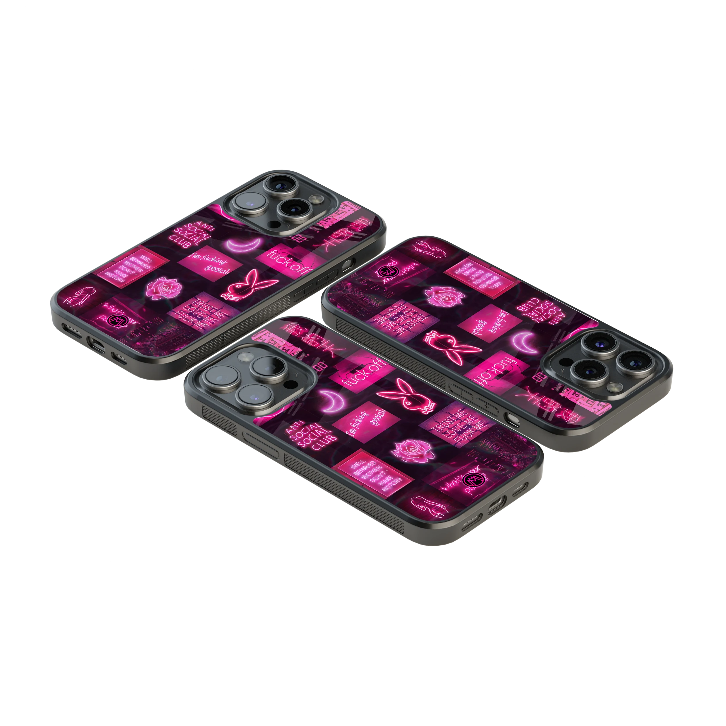 Luxury Glass Back Mobile Cover for iPhone, Samsung Galaxy, OnePlus, Pixel, Redmi & More