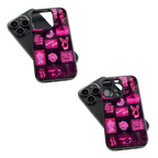 Trendy Glass Back Mobile Case for iPhone, Samsung, Redmi, OnePlus, Google Pixel, Motorola