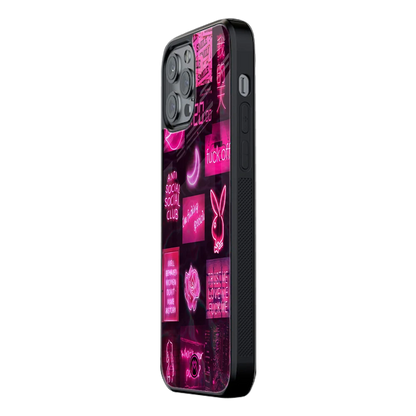 Slim Glass Back Phone Case for Multiple Brands – iPhone, Samsung, Redmi, OnePlus, Oppo, Vivo
