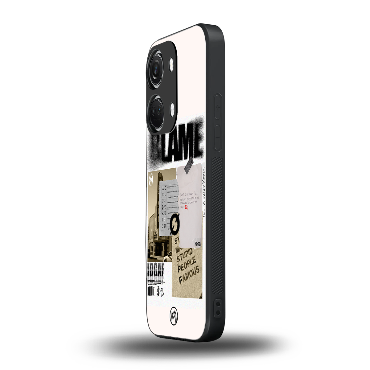 blame back phone cover | glass case for oneplus nord 3